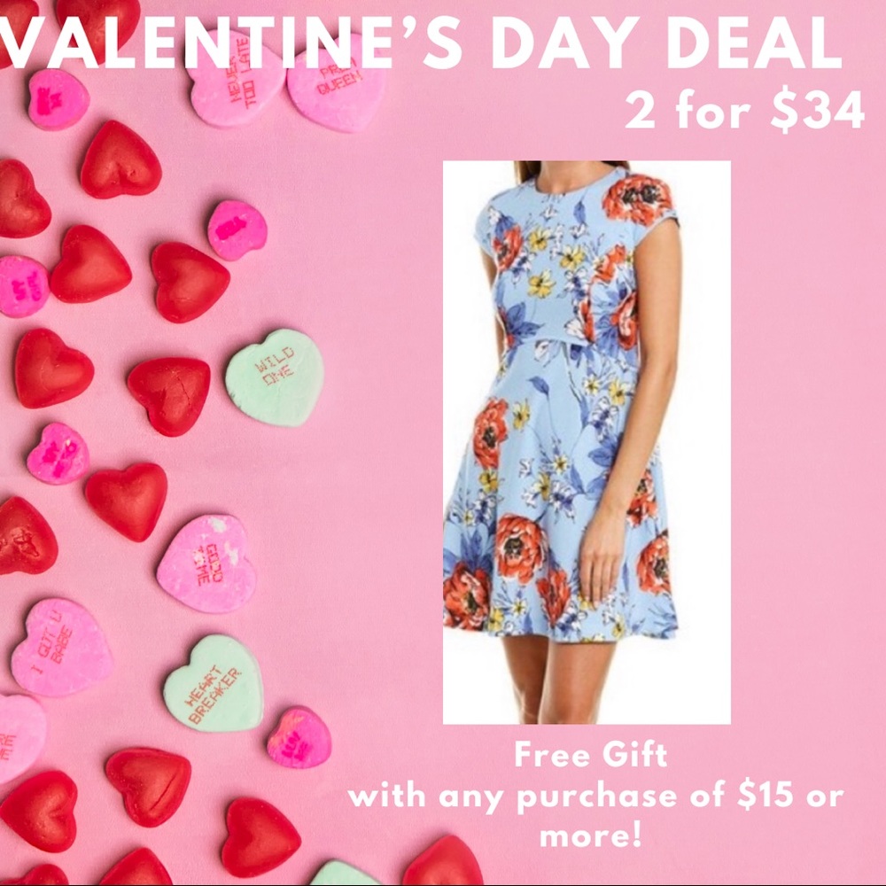 NWT💗2/$34💗 Vince Camuto Sz 14 Fit & Flare Dress